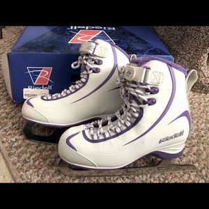 Riedel Soar 625 Ice Skates White/Violet 4-10 full